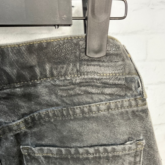 Revice Jeans Ex Boyfriend Colorblock Black Coated Harlow Wash Pants Sz 28 E2 - Picture 12 of 12